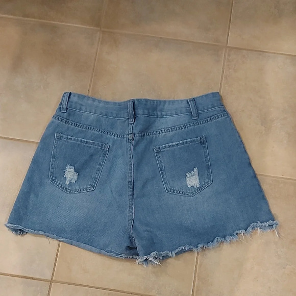 Denim Blue Women's Shorts - Picture 2 of 3